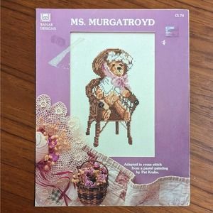 Ms. Murgatroyd Cross Stitch Pattern Pamphlet